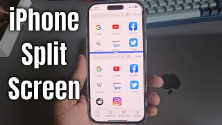 iOS 18 How to Split Screen on iPhone  iPad  How to Enable Multitasking on iPhone [upl. by Parsifal442]