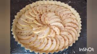 طارط التفاح صحية و لديدة بمكونات بسيطة سهلة التحضير tarte au pomme [upl. by Devina275]