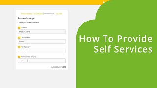 How to provide Self Services in UCS and use them [upl. by Dyrraj507]