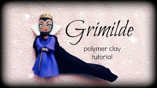 Disney Villains ● Grimilde ● Polymer Clay Doll [upl. by Stormi739]