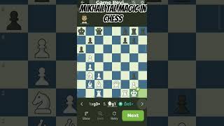 Mikhail tal brilliancy 🤯  Mikhail tal  chess mikhailtal magnuscarslen cricket love ❤ [upl. by Kcinnay]