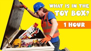 Toy Box with Handyman Hal  Car Wash Toy and more [upl. by Fem332]