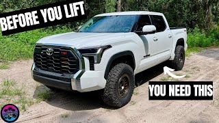 Watch This BEFORE You Lift Your 2022 Toyota Tundra [upl. by Amikan]