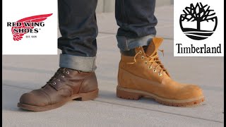 RED WING VS TIMBERLAND  Which Is the Better Boot [upl. by Eive]