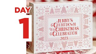 Jennys Countdown to Christmas 2023  Day 1 [upl. by Gnanmas860]