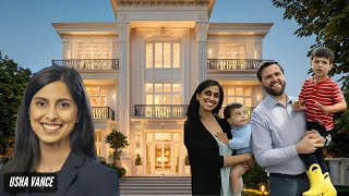 Usha Vance Bio  3 Children JD Vance Marriage Net Worth Opulent Lifestyle😍💘fyp blackexcellence [upl. by Dyrraj224]