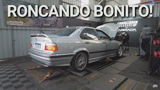 REMAP EM E36 DÁ RESULTADO  OPALA DE ARRANCADA NO DINAMOMETRO • CAVALLARIA • VLOG115 [upl. by Yecrad]