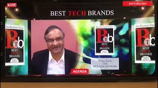 Excellon Receives Best Tech Brandsquot Award From Economic Times [upl. by Nanoc]