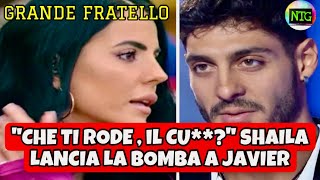 “Ti Rode il C” Shaila Distrugge Javier in Diretta al Grande Fratello [upl. by Cassell285]