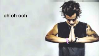 One Direction  Happily Lyric Video BEST QUALITY [upl. by Ellehcem568]