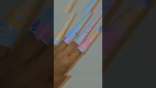 diy fake long paper nails 💅😍 [upl. by Llennahs246]