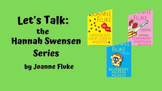 Lets Talk Hannah Swensen Series by Joanne Fluke [upl. by Corny]