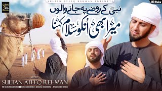 New Super Hit Naat 2023  Nabi Ke Roza Pe Jany Walo  Sultan Ateeq Rehman amp Safeer Maqsood [upl. by Ettie978]