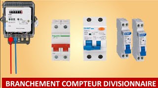 BRANCHEMENT COMPTEUR DIVISINAIRE [upl. by Acir864]