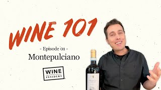 Montepulciano Wine 101 [upl. by Khorma]