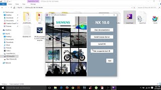 How to Install Siemens NX10 on Windows10 in 10 minutesMechFever [upl. by Demmy911]