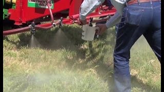 How to Calibrate an Herbicide Boom Sprayer [upl. by Birck939]