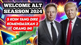 5 Koin indodax yang akan naik hari ini  koin crypto yang menjanjikan 2024  koin crypto potensial [upl. by Zosi]