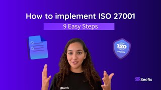 How to implement ISO 27001 [upl. by Munniks]