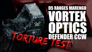 Vortex Defender CCW Red Dot Torture Test Did it survive [upl. by Kathye]