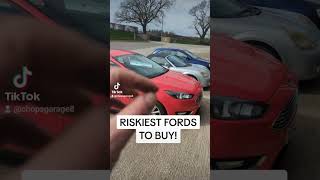 The Riskiest Fords to buy automobile cardealer carauction cardealership mechanic garage [upl. by Harpp]