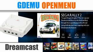 Tutorial How to add the NEW and modern Openmenu to GDEMU on Sega Dreamcast [upl. by Mikeb]