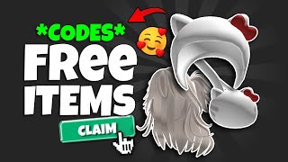 HURRY GET NEW FREE ITEMS amp HAIRS 🎟️🥰 UGC DONT MOVE CODES [upl. by Liddle103]