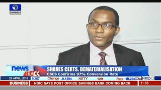 Shares Certs Dematerialisation CSCS Confirms 97 Conversion Rate [upl. by Enyamert450]