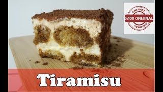 Tiramisu  Klasik İtalyan Tatlısı [upl. by Heintz281]