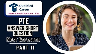 PTE Answer Short Question  Sample Practice Test  PART  11 April 24 2024  Qualified Career [upl. by Weaver]