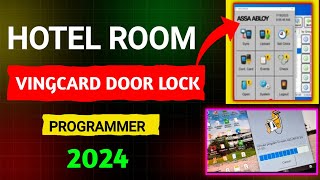 Ving Card Door Lock Programmer  Hotel Room Door Lock Programming [upl. by Llenra421]