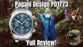 Pagani Design PD1773 Sandwich Dial VK63 Chronograph Watch Review [upl. by Glynda]