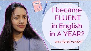 How to become fluent in English in a year [upl. by Tinaret]