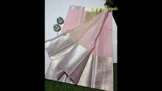 Banaras tissue silk saree 899 fancy digital cotton saree849 Georgette type Fancy saree 599 [upl. by Gmur478]