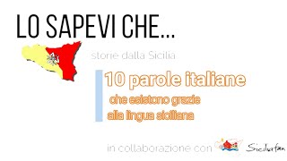 10 parole dal Siciliano usate in italiano [upl. by Bellamy]