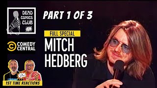 😆 MITCH HEDBERG 🤣 First Time Watching 😂 Comedy Central Special  PART 1 of 3 😆 REACTION VIDEO [upl. by Takeo]