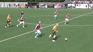 Highlights Morpeth Town 1 Emley 0  FA Cup 1st Qualifying Round 2425 [upl. by Hector]