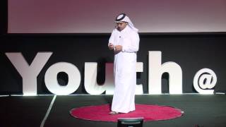 Talking Is Easy  Hamad Al Amari  TEDxYouthDPSMIS [upl. by Aicsila]