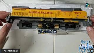 How to Install Soundtraxx Tsunami2 Sound Decoder in an Athearn RTR GE C449W Dash 9 [upl. by Pump266]