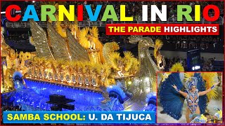 Carnival Parade in Rio 2024  Highlights from Samba School UNIDOS DA TIJUCA  Brazil [upl. by Wolford]