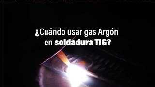 Cuándo se debe usar gas argón para la soldadura TIG ESAB  BOHMAN [upl. by Hawthorn]