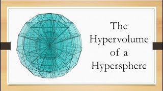 The 4D Volume of a 4D Sphere [upl. by Church]