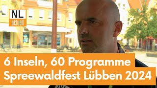 Lübben  Programm für Spreewaldfest 2024 steht [upl. by Anivahs943]