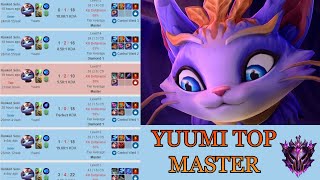 Ha subido a MASTER jugando YUUMI TOP  ¿Troll o visionario [upl. by Atteoj]