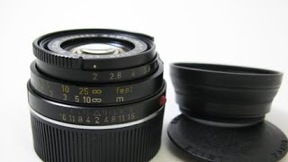 Leica SummicronC 40mm F2 [upl. by Benedetta70]