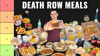 Ranking EVERY Death Row Meal  Part 1 [upl. by Finny557]