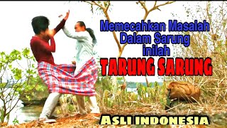 INDONESIA PUNYA TRADISI BERTARUNG SATU LAWAN SATU DALAM SARUNG  Alur cerita Film Tarung Sarung [upl. by Aititel]