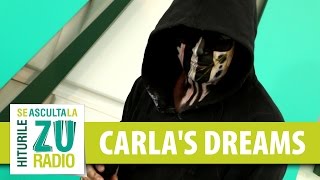 Carlas Dreams  Sub Pielea Mea  eroina Live la Radio ZU [upl. by Gilletta753]