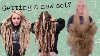 😭REMOVING MY 3 YEAR OLD DREADS it took 5 days [upl. by Old]