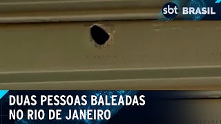 Tiroteio no RJ escolas fechadas e moradores baleados durante operação da PM  SBT Brasil 050824 [upl. by Evoy464]